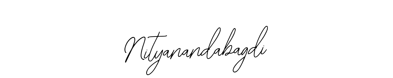 Also we have Nityanandabagdi name is the best signature style. Create professional handwritten signature collection using Bearetta-2O07w autograph style. Nityanandabagdi signature style 12 images and pictures png
