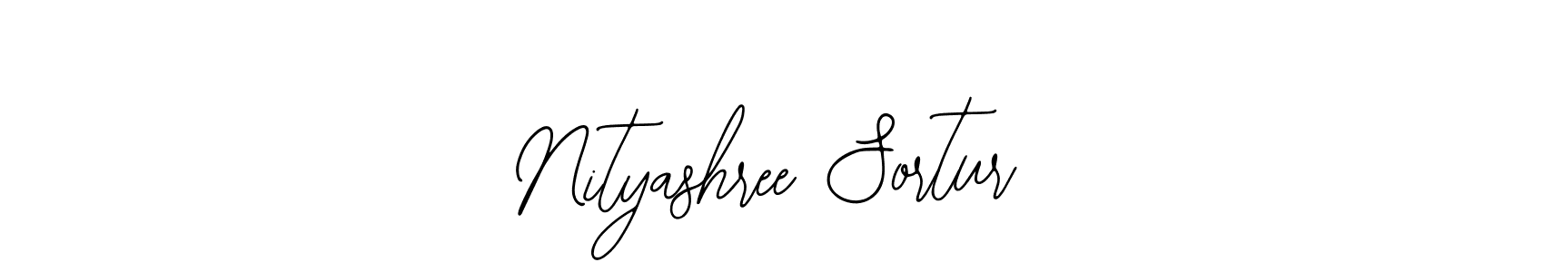 The best way (Bearetta-2O07w) to make a short signature is to pick only two or three words in your name. The name Nityashree Sortur include a total of six letters. For converting this name. Nityashree Sortur signature style 12 images and pictures png