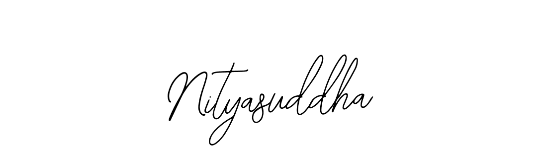Nityasuddha stylish signature style. Best Handwritten Sign (Bearetta-2O07w) for my name. Handwritten Signature Collection Ideas for my name Nityasuddha. Nityasuddha signature style 12 images and pictures png