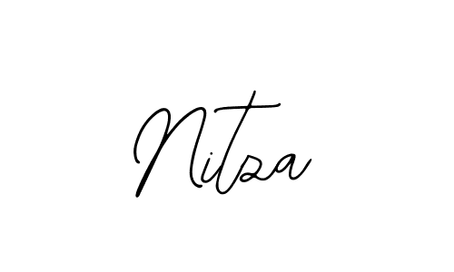 The best way (Bearetta-2O07w) to make a short signature is to pick only two or three words in your name. The name Nitza include a total of six letters. For converting this name. Nitza signature style 12 images and pictures png