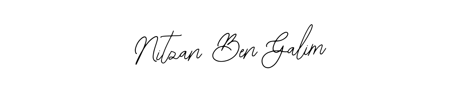 Nitzan Ben Galim stylish signature style. Best Handwritten Sign (Bearetta-2O07w) for my name. Handwritten Signature Collection Ideas for my name Nitzan Ben Galim. Nitzan Ben Galim signature style 12 images and pictures png