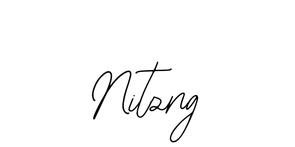 Use a signature maker to create a handwritten signature online. With this signature software, you can design (Bearetta-2O07w) your own signature for name Nitzng. Nitzng signature style 12 images and pictures png