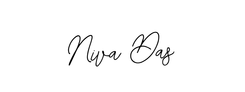 You should practise on your own different ways (Bearetta-2O07w) to write your name (Niva Das) in signature. don't let someone else do it for you. Niva Das signature style 12 images and pictures png