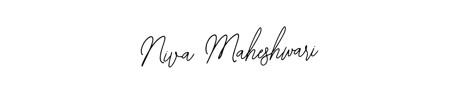 Make a short Niva Maheshwari signature style. Manage your documents anywhere anytime using Bearetta-2O07w. Create and add eSignatures, submit forms, share and send files easily. Niva Maheshwari signature style 12 images and pictures png