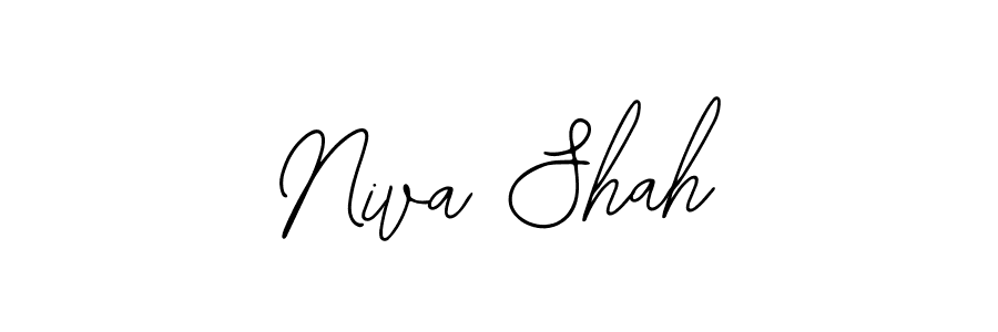 How to make Niva Shah signature? Bearetta-2O07w is a professional autograph style. Create handwritten signature for Niva Shah name. Niva Shah signature style 12 images and pictures png