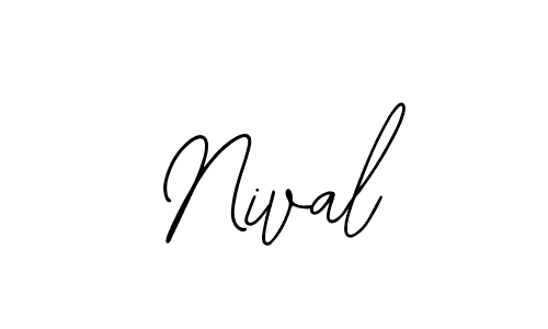 Also we have Nival name is the best signature style. Create professional handwritten signature collection using Bearetta-2O07w autograph style. Nival signature style 12 images and pictures png
