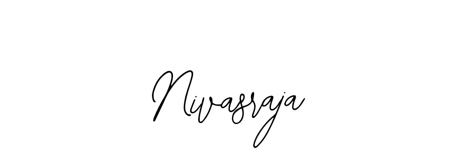You should practise on your own different ways (Bearetta-2O07w) to write your name (Nivasraja) in signature. don't let someone else do it for you. Nivasraja signature style 12 images and pictures png