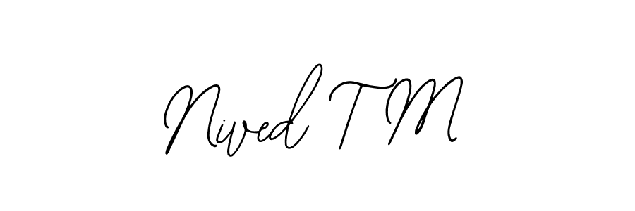 See photos of Nived T M official signature by Spectra . Check more albums & portfolios. Read reviews & check more about Bearetta-2O07w font. Nived T M signature style 12 images and pictures png