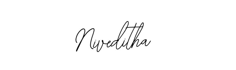 How to Draw Niveditha  signature style? Bearetta-2O07w is a latest design signature styles for name Niveditha . Niveditha  signature style 12 images and pictures png
