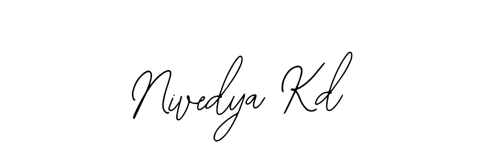 It looks lik you need a new signature style for name Nivedya Kd. Design unique handwritten (Bearetta-2O07w) signature with our free signature maker in just a few clicks. Nivedya Kd signature style 12 images and pictures png