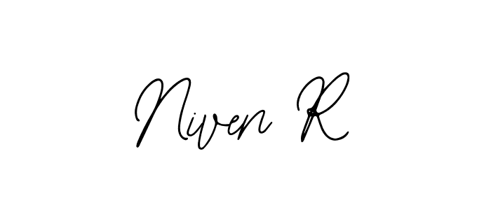 Make a beautiful signature design for name Niven R. With this signature (Bearetta-2O07w) style, you can create a handwritten signature for free. Niven R signature style 12 images and pictures png