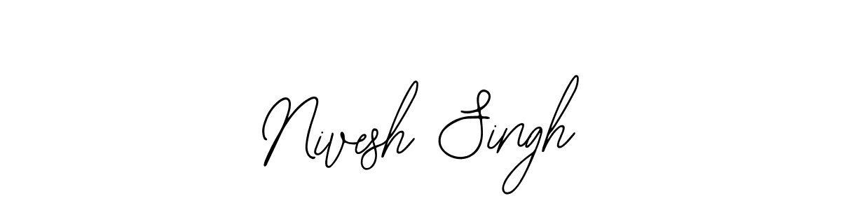 Make a beautiful signature design for name Nivesh Singh. Use this online signature maker to create a handwritten signature for free. Nivesh Singh signature style 12 images and pictures png