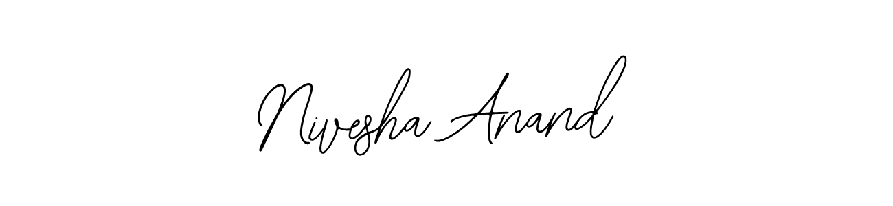 Use a signature maker to create a handwritten signature online. With this signature software, you can design (Bearetta-2O07w) your own signature for name Nivesha Anand. Nivesha Anand signature style 12 images and pictures png