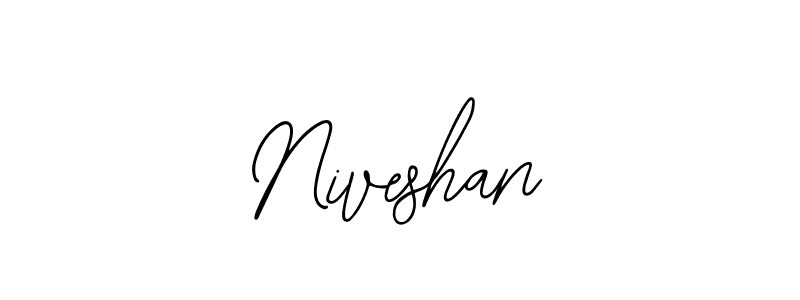 The best way (Bearetta-2O07w) to make a short signature is to pick only two or three words in your name. The name Niveshan include a total of six letters. For converting this name. Niveshan signature style 12 images and pictures png