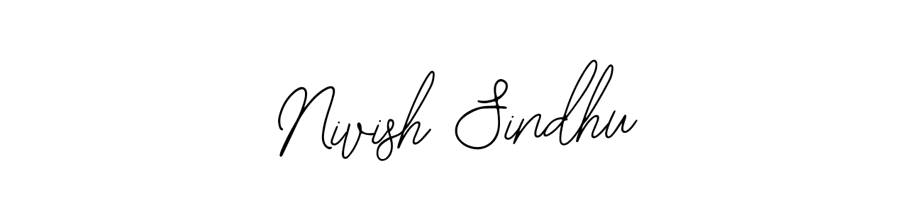 Make a beautiful signature design for name Nivish Sindhu. Use this online signature maker to create a handwritten signature for free. Nivish Sindhu signature style 12 images and pictures png