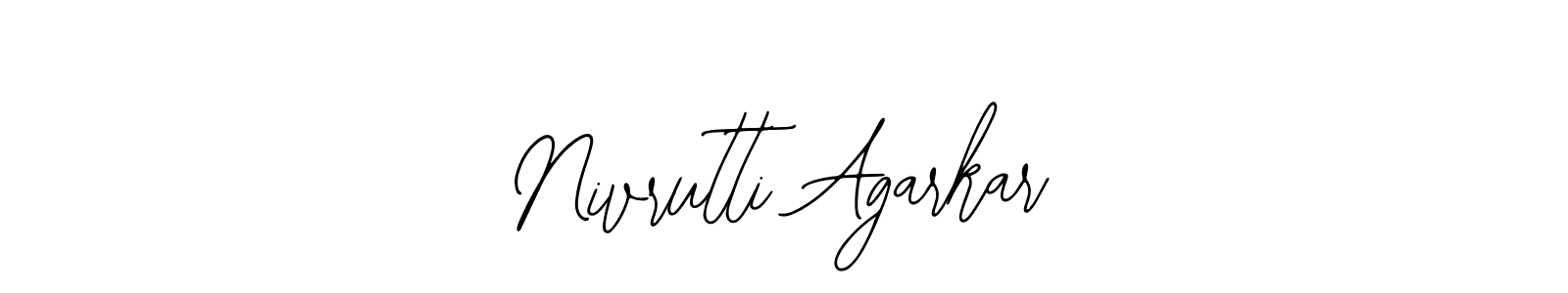 How to make Nivrutti Agarkar signature? Bearetta-2O07w is a professional autograph style. Create handwritten signature for Nivrutti Agarkar name. Nivrutti Agarkar signature style 12 images and pictures png
