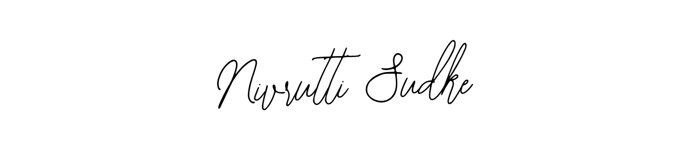 This is the best signature style for the Nivrutti Sudke name. Also you like these signature font (Bearetta-2O07w). Mix name signature. Nivrutti Sudke signature style 12 images and pictures png