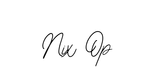 Here are the top 10 professional signature styles for the name Nix Op. These are the best autograph styles you can use for your name. Nix Op signature style 12 images and pictures png