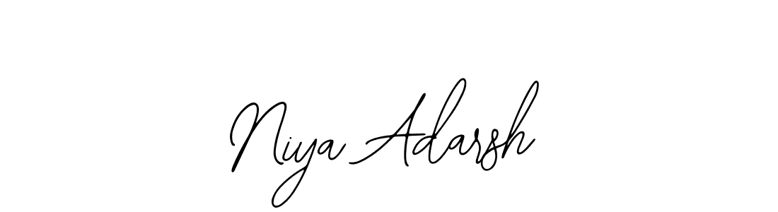 The best way (Bearetta-2O07w) to make a short signature is to pick only two or three words in your name. The name Niya Adarsh include a total of six letters. For converting this name. Niya Adarsh signature style 12 images and pictures png