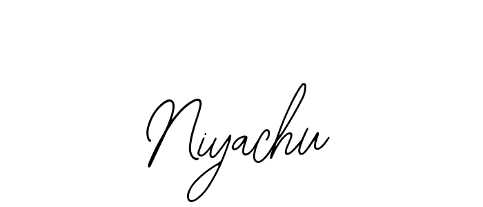 Create a beautiful signature design for name Niyachu. With this signature (Bearetta-2O07w) fonts, you can make a handwritten signature for free. Niyachu signature style 12 images and pictures png