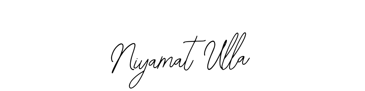 Design your own signature with our free online signature maker. With this signature software, you can create a handwritten (Bearetta-2O07w) signature for name Niyamat Ulla. Niyamat Ulla signature style 12 images and pictures png