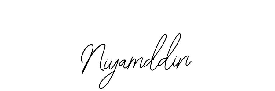 Use a signature maker to create a handwritten signature online. With this signature software, you can design (Bearetta-2O07w) your own signature for name Niyamddin. Niyamddin signature style 12 images and pictures png