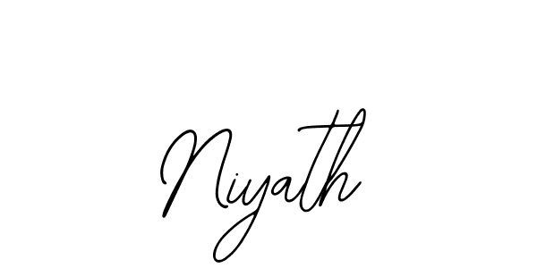 You should practise on your own different ways (Bearetta-2O07w) to write your name (Niyath) in signature. don't let someone else do it for you. Niyath signature style 12 images and pictures png