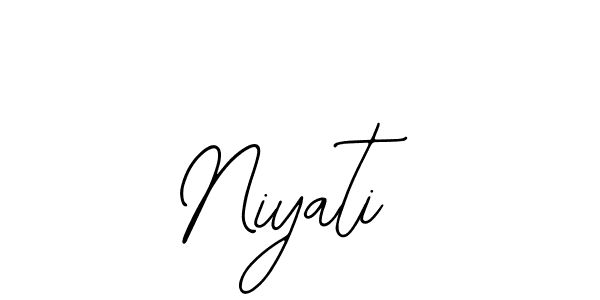 Make a beautiful signature design for name Niyati. With this signature (Bearetta-2O07w) style, you can create a handwritten signature for free. Niyati signature style 12 images and pictures png
