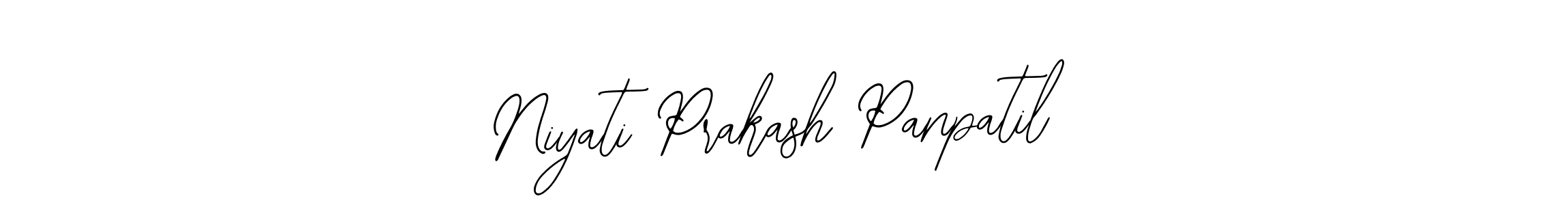 How to make Niyati Prakash Panpatil signature? Bearetta-2O07w is a professional autograph style. Create handwritten signature for Niyati Prakash Panpatil name. Niyati Prakash Panpatil signature style 12 images and pictures png