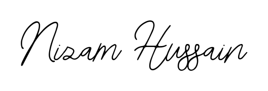 Make a beautiful signature design for name Nizam Hussain. Use this online signature maker to create a handwritten signature for free. Nizam Hussain signature style 12 images and pictures png