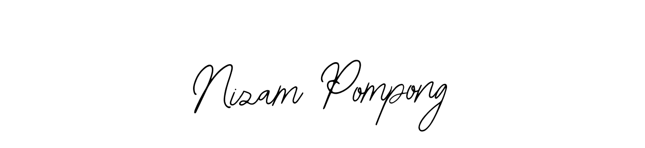 Check out images of Autograph of Nizam Pompong name. Actor Nizam Pompong Signature Style. Bearetta-2O07w is a professional sign style online. Nizam Pompong signature style 12 images and pictures png