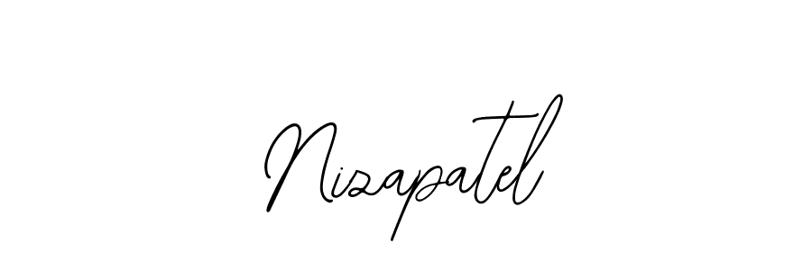 Make a beautiful signature design for name Nizapatel. With this signature (Bearetta-2O07w) style, you can create a handwritten signature for free. Nizapatel signature style 12 images and pictures png
