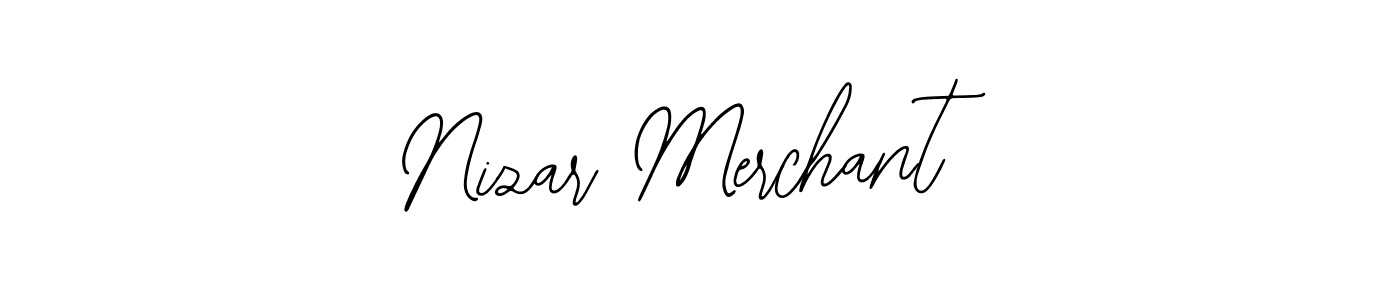 Make a beautiful signature design for name Nizar Merchant. With this signature (Bearetta-2O07w) style, you can create a handwritten signature for free. Nizar Merchant signature style 12 images and pictures png