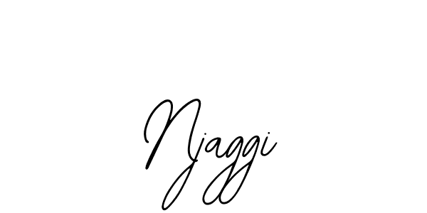 Design your own signature with our free online signature maker. With this signature software, you can create a handwritten (Bearetta-2O07w) signature for name Njaggi. Njaggi signature style 12 images and pictures png