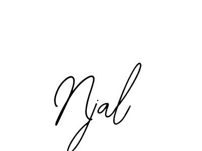 Create a beautiful signature design for name Njal. With this signature (Bearetta-2O07w) fonts, you can make a handwritten signature for free. Njal signature style 12 images and pictures png