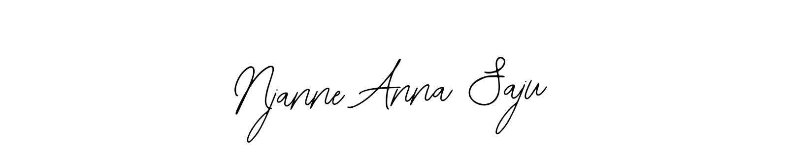 if you are searching for the best signature style for your name Njanne Anna Saju. so please give up your signature search. here we have designed multiple signature styles  using Bearetta-2O07w. Njanne Anna Saju signature style 12 images and pictures png