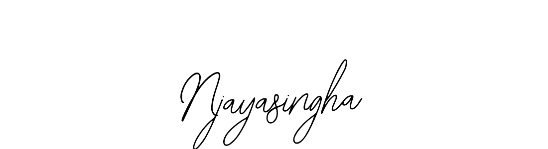 Njayasingha stylish signature style. Best Handwritten Sign (Bearetta-2O07w) for my name. Handwritten Signature Collection Ideas for my name Njayasingha. Njayasingha signature style 12 images and pictures png