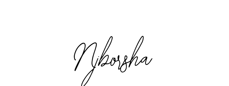 How to Draw Njborsha signature style? Bearetta-2O07w is a latest design signature styles for name Njborsha. Njborsha signature style 12 images and pictures png