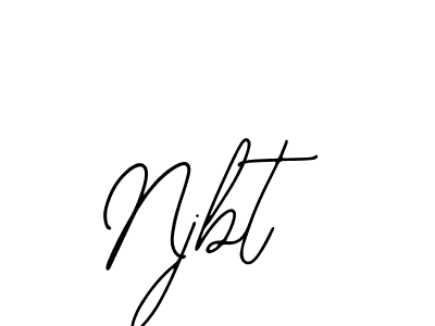 Make a beautiful signature design for name Njbt. Use this online signature maker to create a handwritten signature for free. Njbt signature style 12 images and pictures png