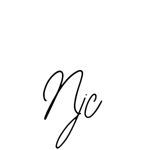 Also You can easily find your signature by using the search form. We will create Njc name handwritten signature images for you free of cost using Bearetta-2O07w sign style. Njc signature style 12 images and pictures png