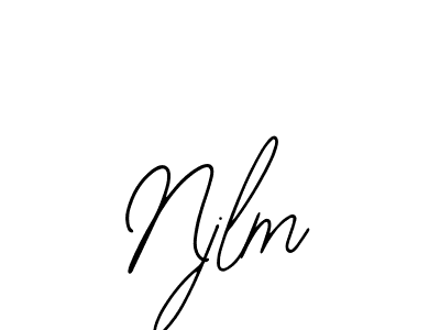 How to make Njlm signature? Bearetta-2O07w is a professional autograph style. Create handwritten signature for Njlm name. Njlm signature style 12 images and pictures png