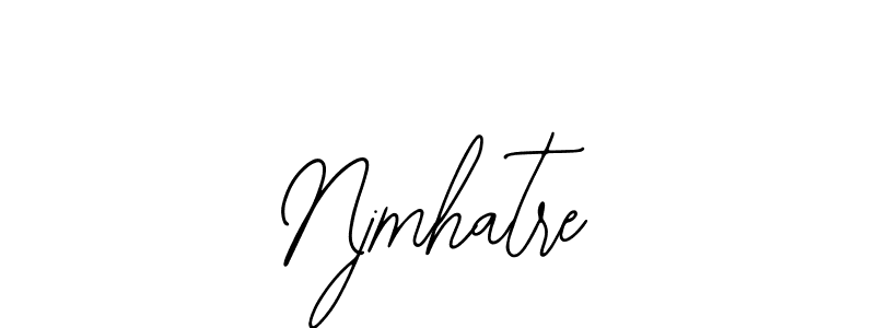 Design your own signature with our free online signature maker. With this signature software, you can create a handwritten (Bearetta-2O07w) signature for name Njmhatre. Njmhatre signature style 12 images and pictures png