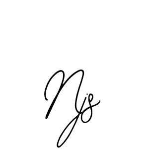 Similarly Bearetta-2O07w is the best handwritten signature design. Signature creator online .You can use it as an online autograph creator for name Njs. Njs signature style 12 images and pictures png