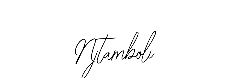 Make a beautiful signature design for name Njtamboli. With this signature (Bearetta-2O07w) style, you can create a handwritten signature for free. Njtamboli signature style 12 images and pictures png