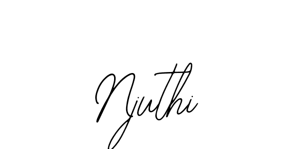 Make a beautiful signature design for name Njuthi. Use this online signature maker to create a handwritten signature for free. Njuthi signature style 12 images and pictures png