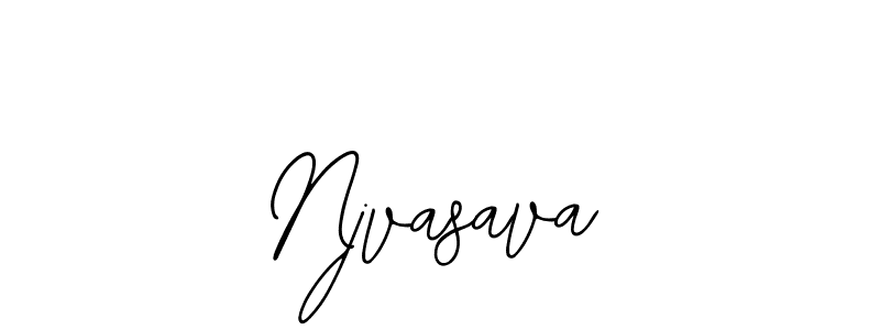 You should practise on your own different ways (Bearetta-2O07w) to write your name (Njvasava) in signature. don't let someone else do it for you. Njvasava signature style 12 images and pictures png