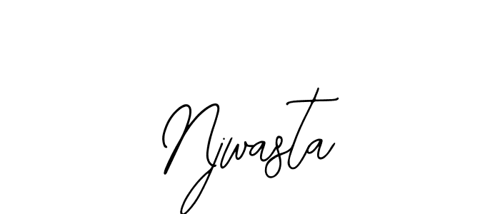 Make a beautiful signature design for name Njwasta. With this signature (Bearetta-2O07w) style, you can create a handwritten signature for free. Njwasta signature style 12 images and pictures png
