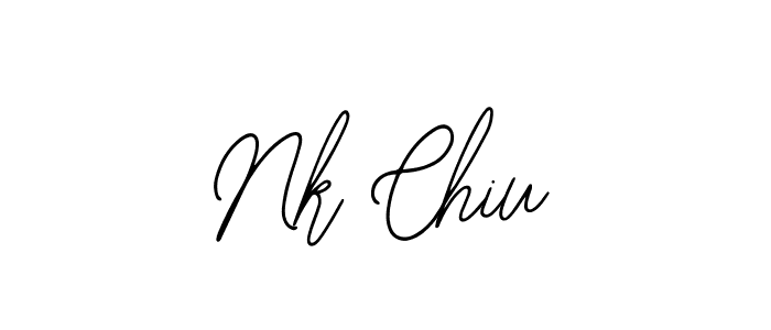 Create a beautiful signature design for name Nk Chiu. With this signature (Bearetta-2O07w) fonts, you can make a handwritten signature for free. Nk Chiu signature style 12 images and pictures png