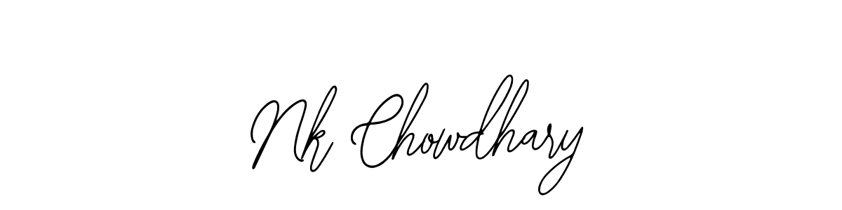 if you are searching for the best signature style for your name Nk Chowdhary. so please give up your signature search. here we have designed multiple signature styles  using Bearetta-2O07w. Nk Chowdhary signature style 12 images and pictures png