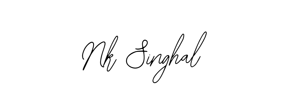 It looks lik you need a new signature style for name Nk Singhal. Design unique handwritten (Bearetta-2O07w) signature with our free signature maker in just a few clicks. Nk Singhal signature style 12 images and pictures png